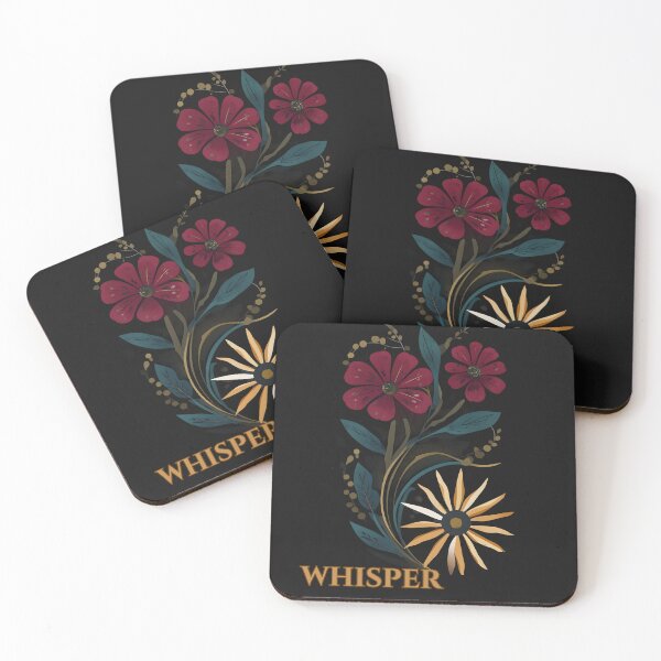 Item preview, boho dark romance flowers designed and sold by CottonandQuill.