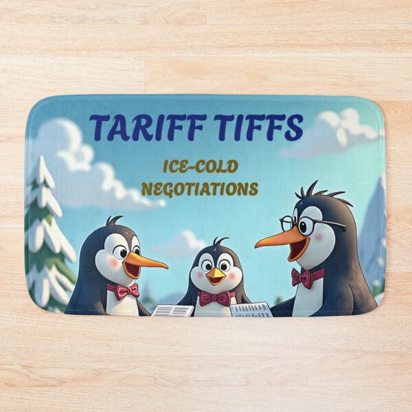 Item preview, US Tariffs on Penguin Islands Meme  designed and sold by nhk999.