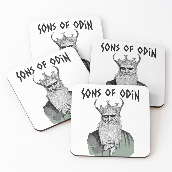 Item preview, Sons of Odin. viking, weird and fun artwork by wonkydoodleink. Version 1. designed and sold by wonkydoodleink.