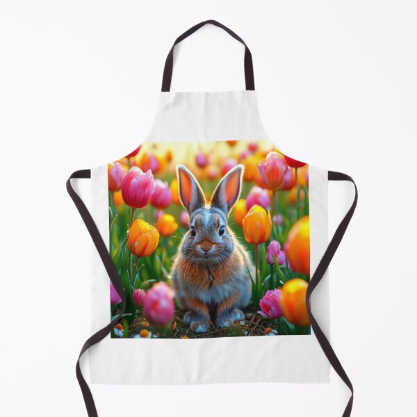 Item preview, Bunny in a Tulip Field designed and sold by vernonplatt.