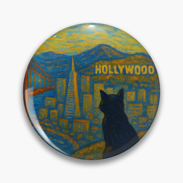 Item preview, Black Cat Journey - California designed and sold by dudelinart.