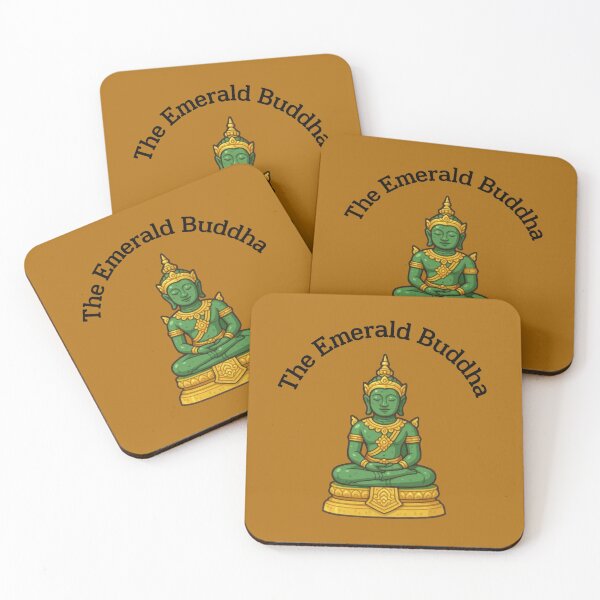 Item preview, The Emerald Buddha of Songkran designed and sold by BobArtGallery.