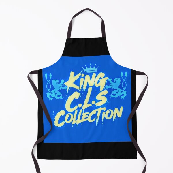 Item preview, King C.L.S King's Painted Font | Cream | Capri Blue | Paradise Blue designed and sold by Kingcls.