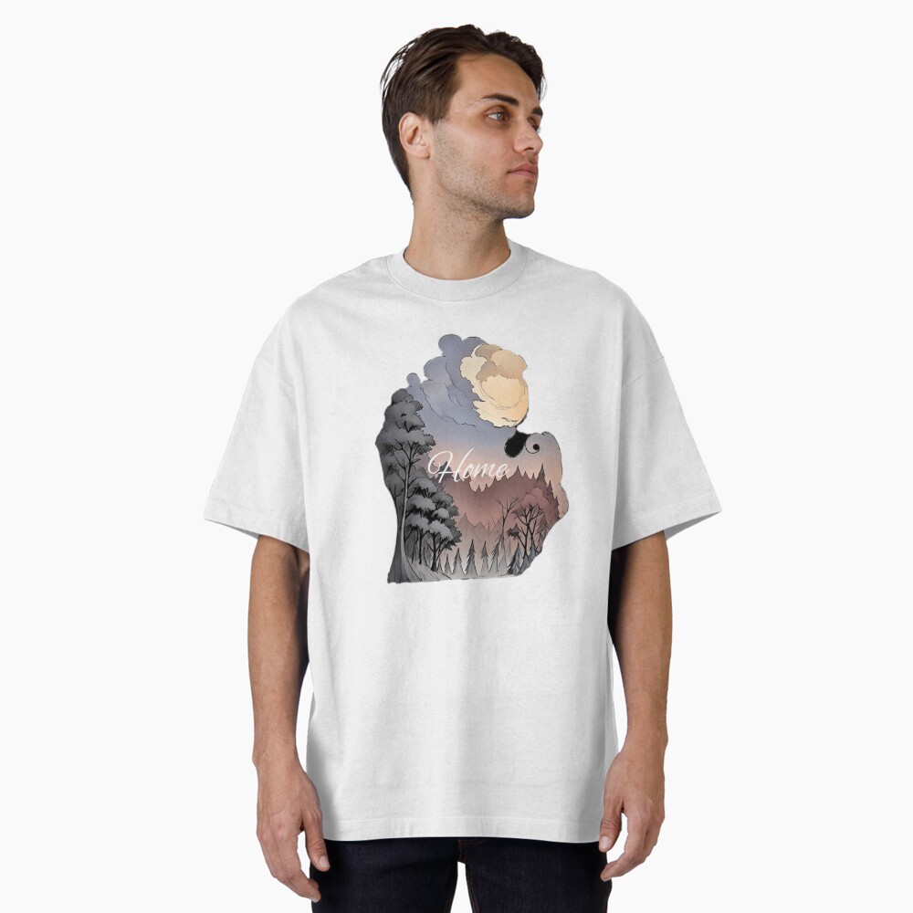 Item preview, Oversized T-Shirt designed and sold by Ladyinthemitten.