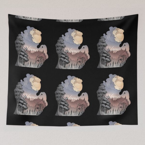 Item preview, Michigan is home! designed and sold by ladyinthemitten.