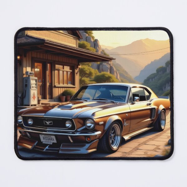 Item preview, Classic Ford GT 500 in the mountains designed and sold by Salimgor Hangaround Music.