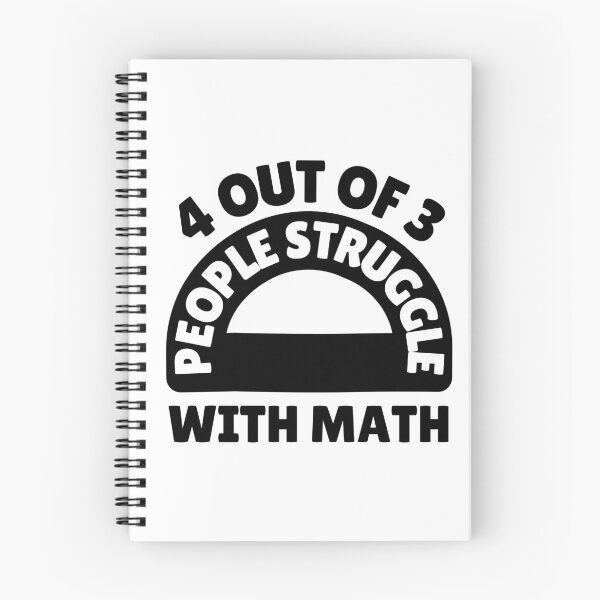 Item preview, 4 Out of 3 People Struggle With Maths designed and sold by Haministic.