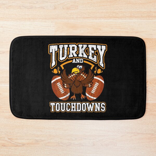 Item preview, Turkey & Touchdowns - Funny Thanksgiving Football Design designed and sold by GabrieSketcham.