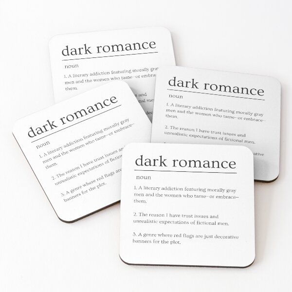 Item preview, dark romance definition designed and sold by CottonandQuill.