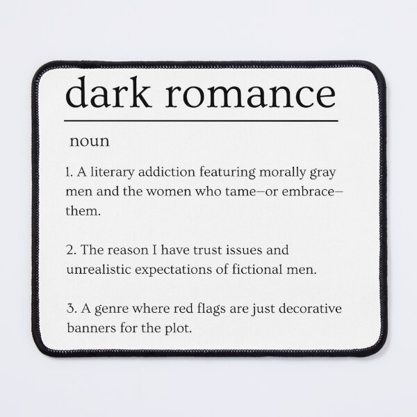 Item preview, dark romance definition designed and sold by CottonandQuill.