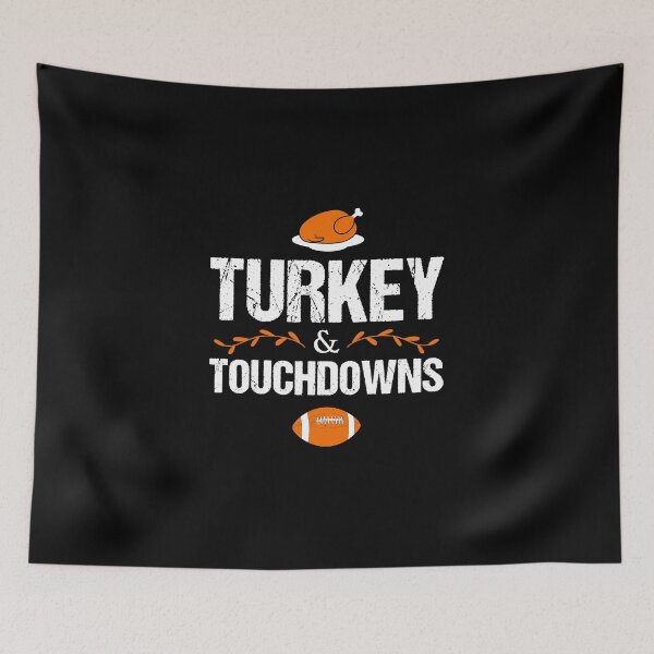 Item preview, Turkey & Touchdowns - Classic Thanksgiving Football Design designed and sold by GabrieSketcham.