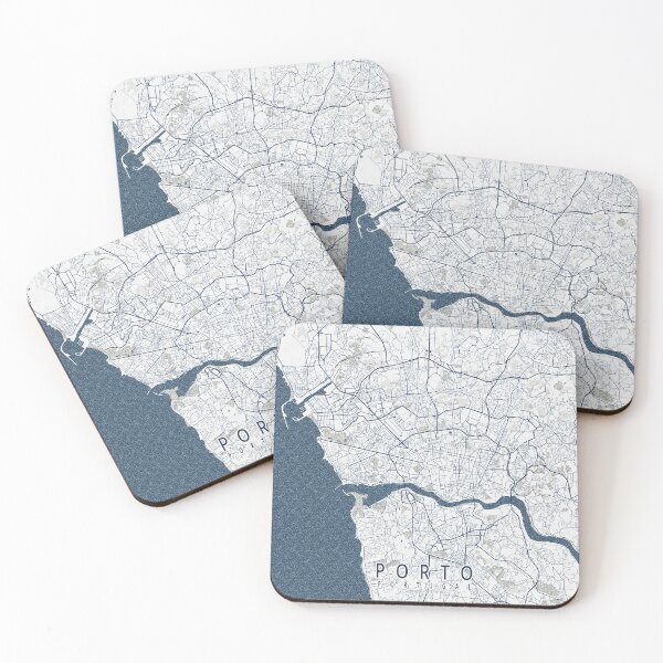 Item preview, Porto City Map of Portugal - Coastal designed and sold by deMAP.