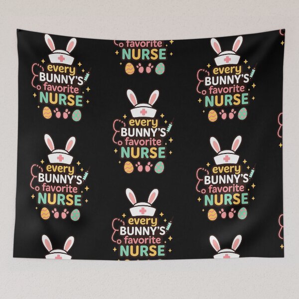 Item preview, Every Bunny's Favorite Nurse Cute Easter Bunny Nurse Squad designed and sold by queenzoid.