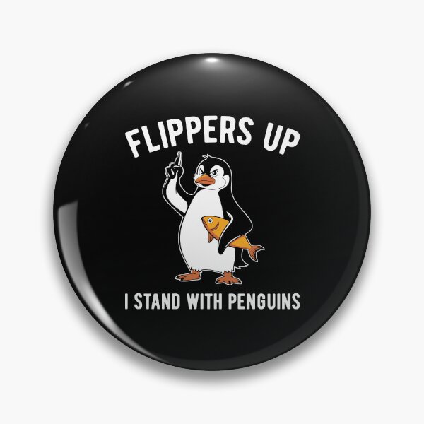 Item preview, PENGUINS AGAINST TARIFFS - FLIPPERS UP designed and sold by Mclickster.