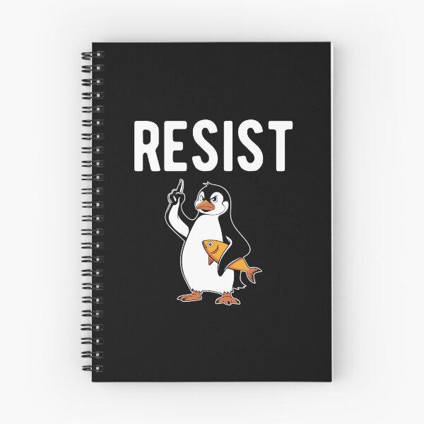 Item preview, RESIST - PENGUIN TARIFF PROTEST designed and sold by Mclickster.