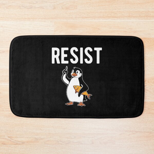 Item preview, RESIST - PENGUIN TARIFF PROTEST designed and sold by Mclickster.