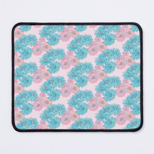Item preview, Strawflowers Paper Daisy Australian pink blue green designed and sold by blueidesign.