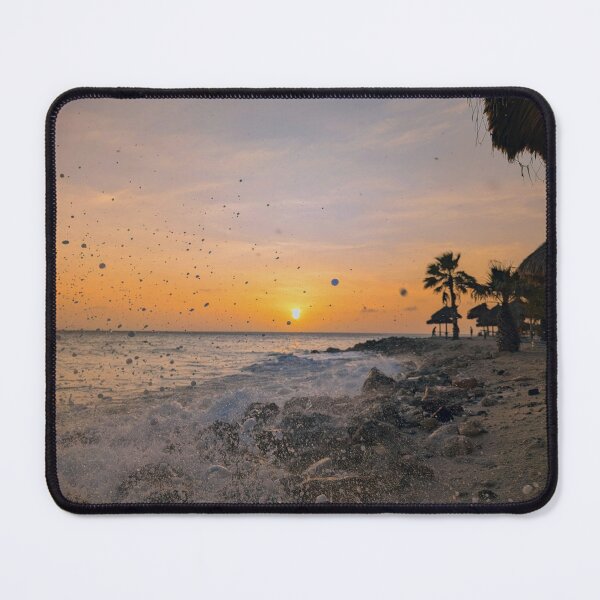 Item preview, Wave Splashes On Aruban Beach designed and sold by Blind Squirrel Photo Co..