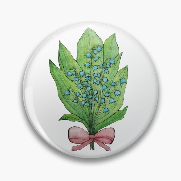 Item preview, Blue lily of the valley designed and sold by Paintedhues.