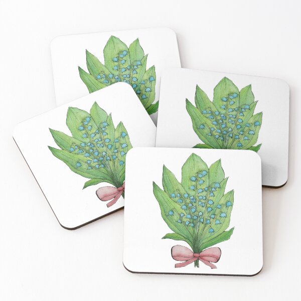 Item preview, Blue lily of the valley designed and sold by Paintedhues.