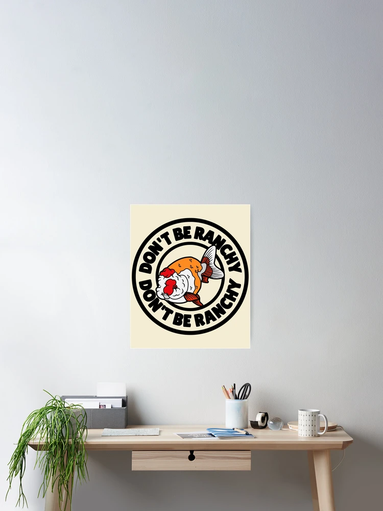 Thumbnail 2 of 3, Poster, Cute Ranchu Fish designed and sold by aussieexplore.