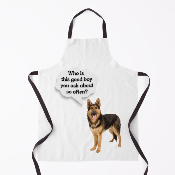 Item preview, German Shepherd Good Boy – Funny Dog Thought Bubble Design designed and sold by Fredster1966.