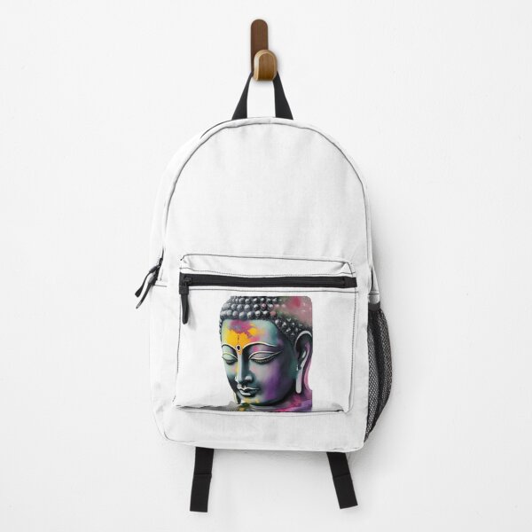 Item preview, Colorful Watercolor Buddha Portrait Art designed and sold by CharmingGarden.
