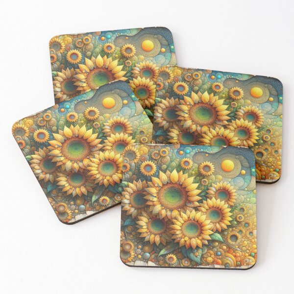 Item preview, Mosaic Sunflowers designed and sold by purplesensation.