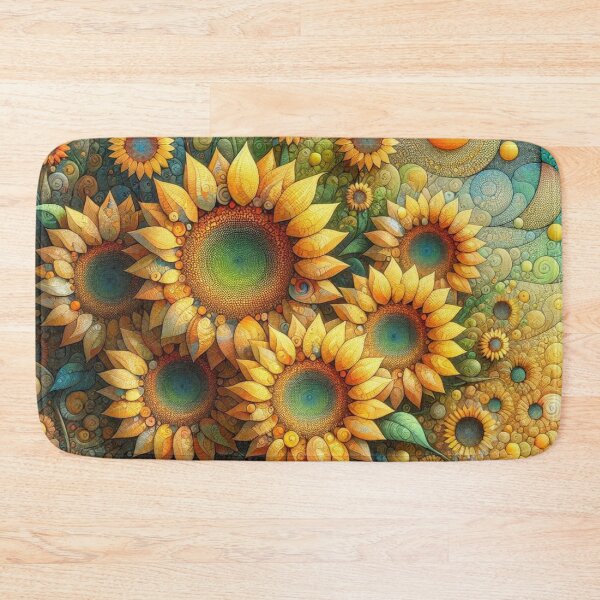 Item preview, Mosaic Sunflowers designed and sold by purplesensation.