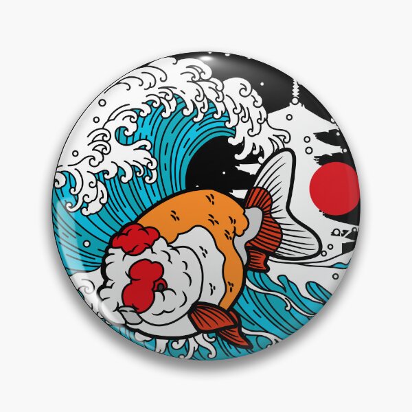Item preview, Cute Ranchu Fish designed and sold by aussieexplore.