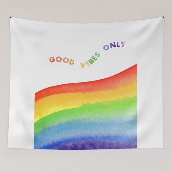 Item preview, GOOD VIBES ONLY designed and sold by huangtingart.