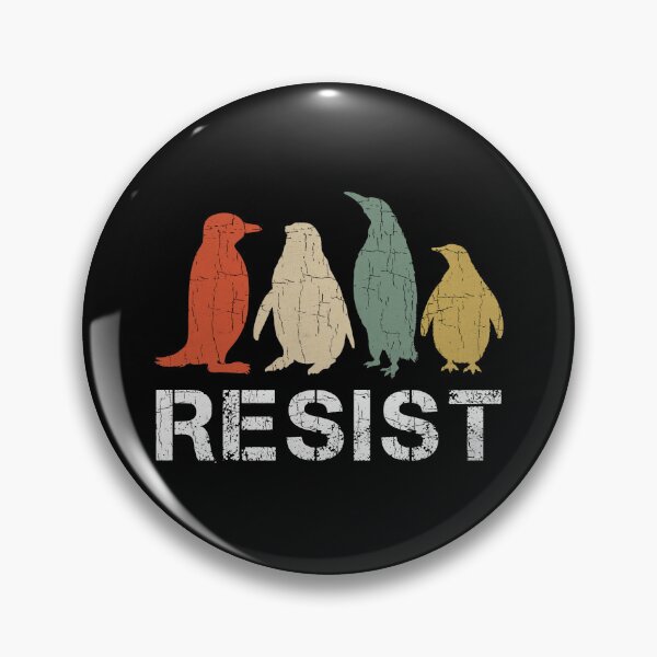 Item preview, Resist Penguins & Resist Penguin  designed and sold by abderrahmane03.