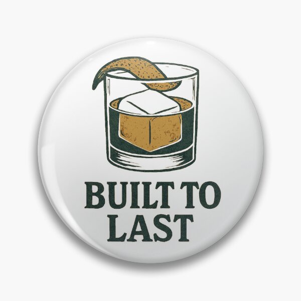 Item preview, Built to Last – Whiskey Rocks & Bold Spirit Design designed and sold by NeatAndSip.