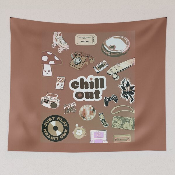 Item preview, Retro chill out of 80's 90's designed and sold by andrasdesignssss.