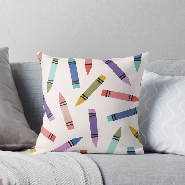 Item preview, Crayons Pattern - 80s Pastel Colors designed and sold by Daisy Beatrice.
