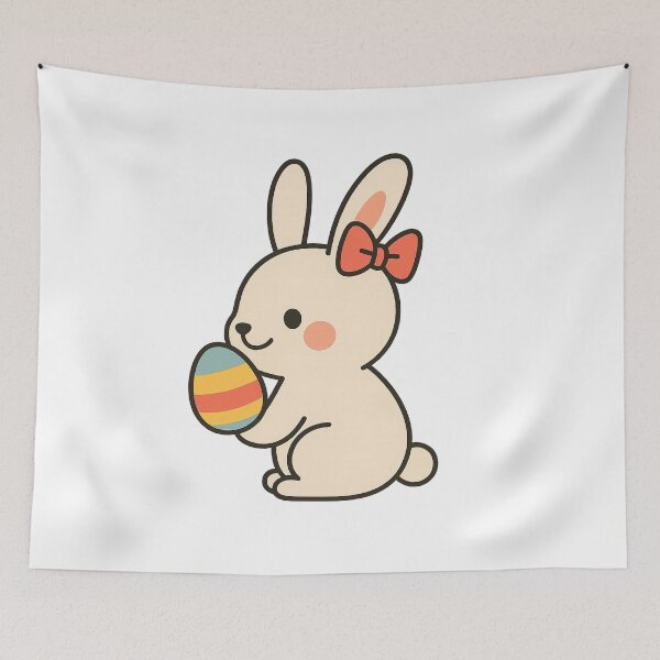 Item preview, Easter day gift cute bunny style, A new beginning. designed and sold by sdartproject.
