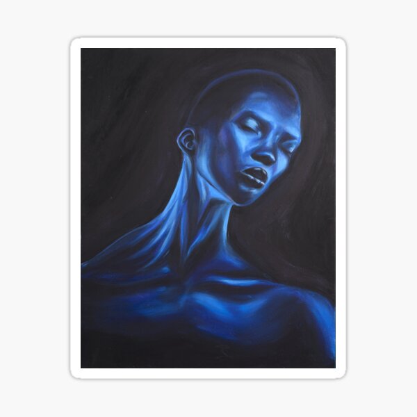 Artikel-Vorschau von Blaue Dame, designt und verkauft von artbymia-art.