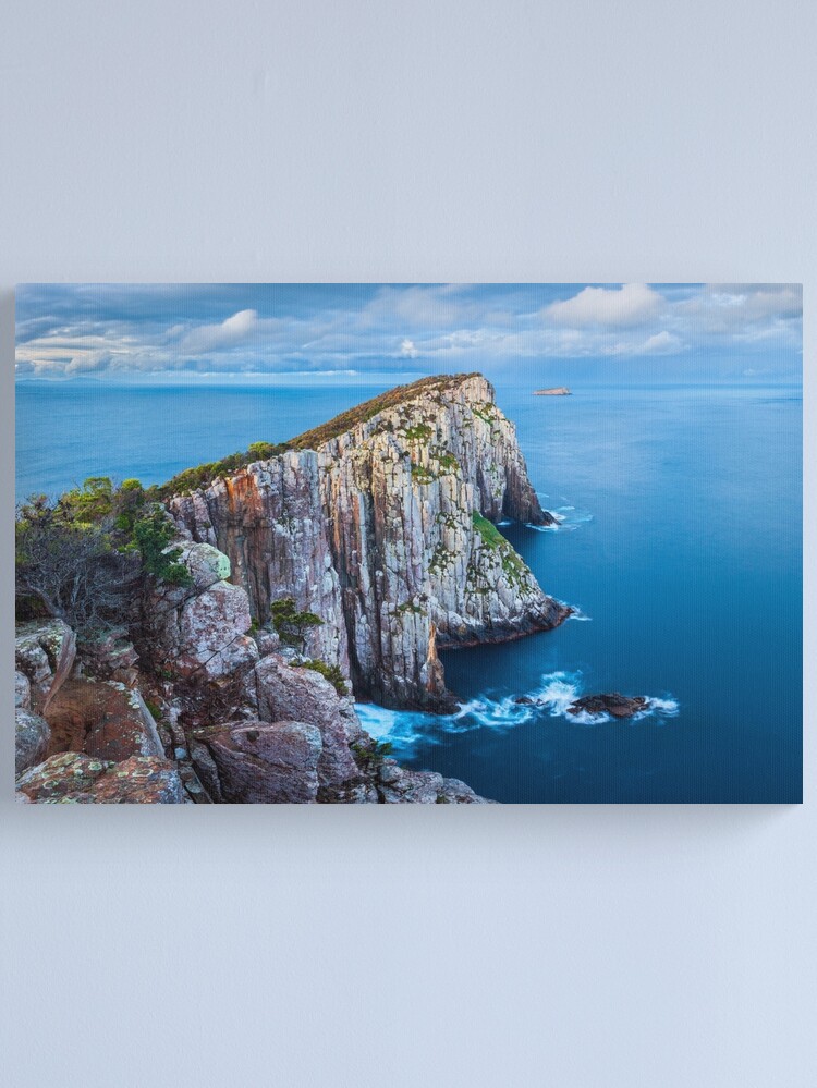Thumbnail 1 of 3, Canvas Print, Cape Hauy Dusk, Tasman Peninsula, Australia designed and sold by Chockstone.