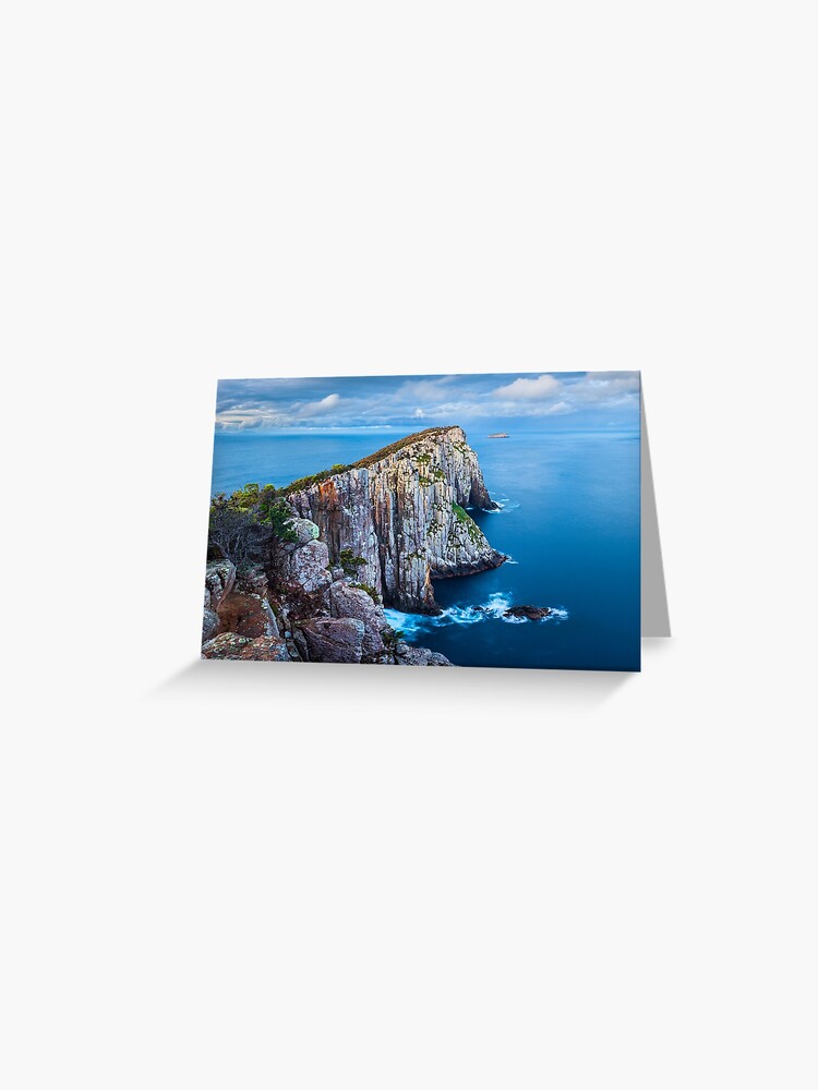 Thumbnail 1 of 2, Greeting Card, Cape Hauy Dusk, Tasman Peninsula, Australia designed and sold by Chockstone.