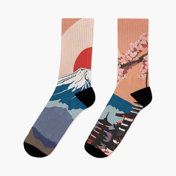 Item preview, Eternal Spring in the Shadow of Fuji designed and sold by MurellosArt.