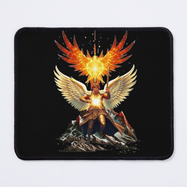 Item preview, Archangel Michael in Spiritual Warfare designed and sold by DivineHaven.