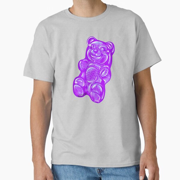 Vista previa del artículo con la obra «Osito de goma morado con esqueleto | Osito de goma tierno | Caramelos | Osito de goma morado con esqueleto | Osito de goma morado», diseñado y vendido por SkulliciousOwl.