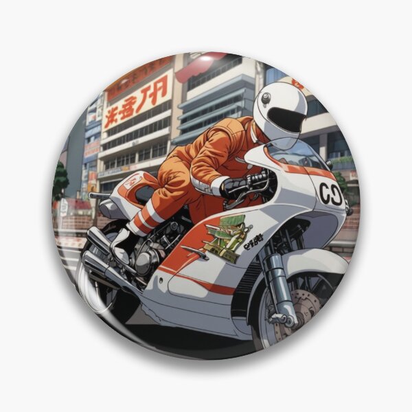 Artikelvorschau, 1980er Jahre Japan Street Racing Anime Bari Bari Densetsu entworfen und verkauft von Moto Graphix.