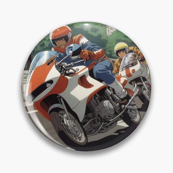 Artikelvorschau, Japan Street Racing Anime Bari Bari Densetsu 1980er Jahre entworfen und verkauft von Moto Graphix.