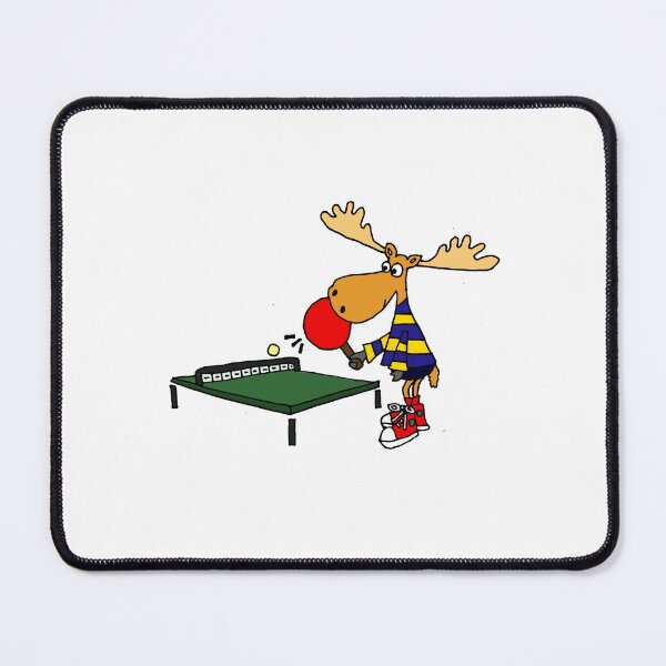 Item preview, Paddle Champ Moose - Funny Table Tennis Design designed and sold by miaa-artistshop.