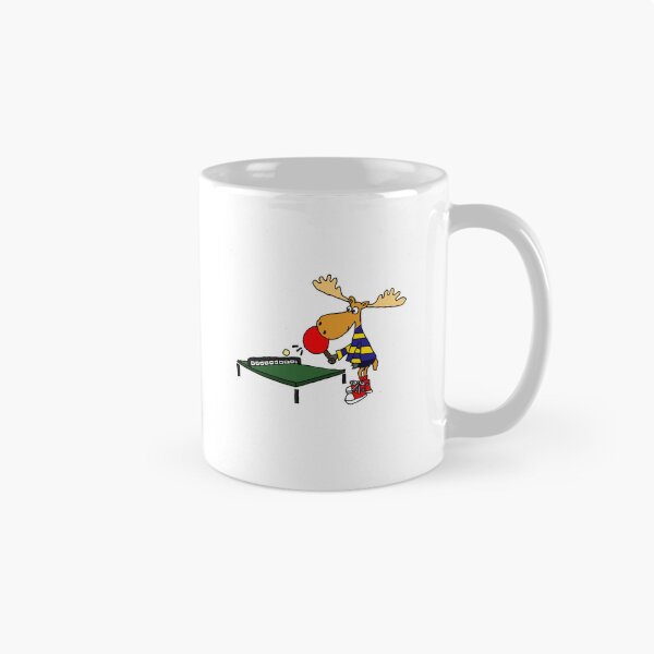 Item preview, Paddle Champ Moose - Funny Table Tennis Design designed and sold by miaa-artistshop.
