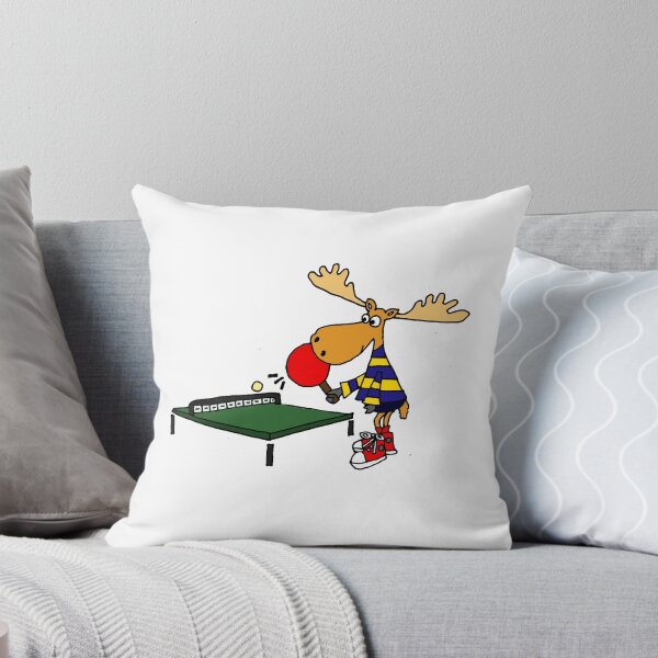 Item preview, Paddle Champ Moose - Funny Table Tennis Design designed and sold by miaa-artistshop.