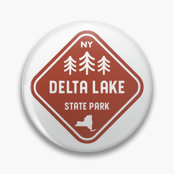 Item preview, Delta Lake State Park New York Rhombus designed and sold by bivenart.