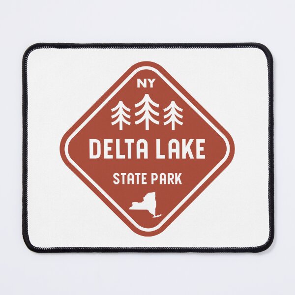 Item preview, Delta Lake State Park New York Rhombus designed and sold by bivenart.