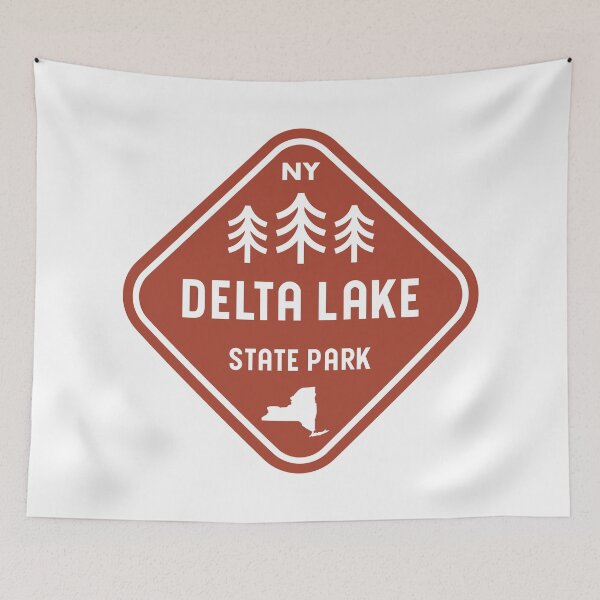 Item preview, Delta Lake State Park New York Rhombus designed and sold by bivenart.